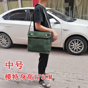 帆布耐磨大容量五金工具包电工木工专用维修配件收纳背包肩托双层