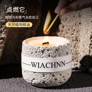 桂花香薰b蜡烛卧室内家用持久留香淡香高级香氛礼物伴手礼低温蜡