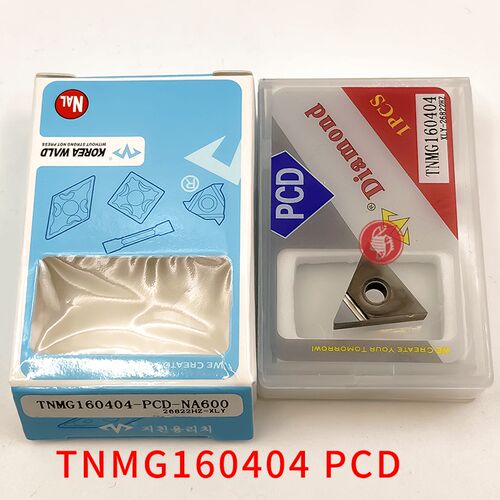 进口金刚石外圆刀片高端PCD WN/DN/TNMG160401/02/04/8 NA600
