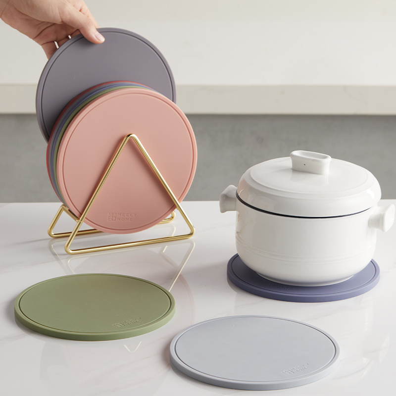 米立风物硅胶餐垫防烫隔热垫碗盘锅垫高级感家用餐桌垫子耐高温