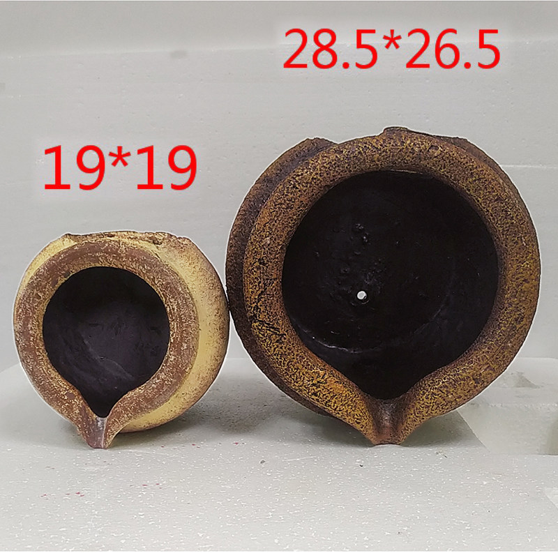 diy流水罐子陶罐水缸鱼池增氧花园庭院造景摆放鲜花建设景观空调