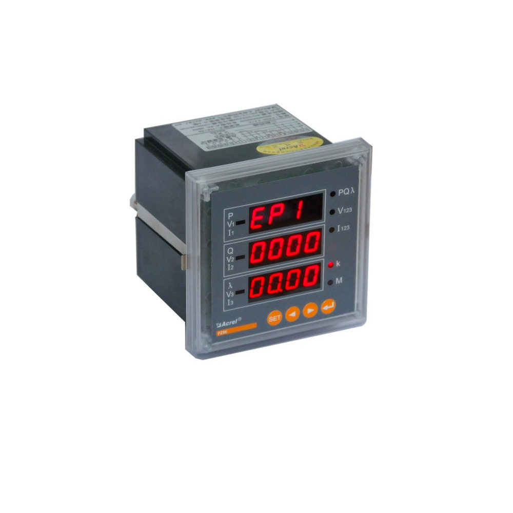 LED display three-phase pane energy meters PZ96-E3(4)