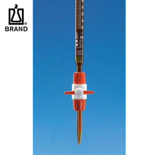 BRAND/普兰德组装式滴定管PTFE滴定阀棕色A级带批次证书Boro 3.3