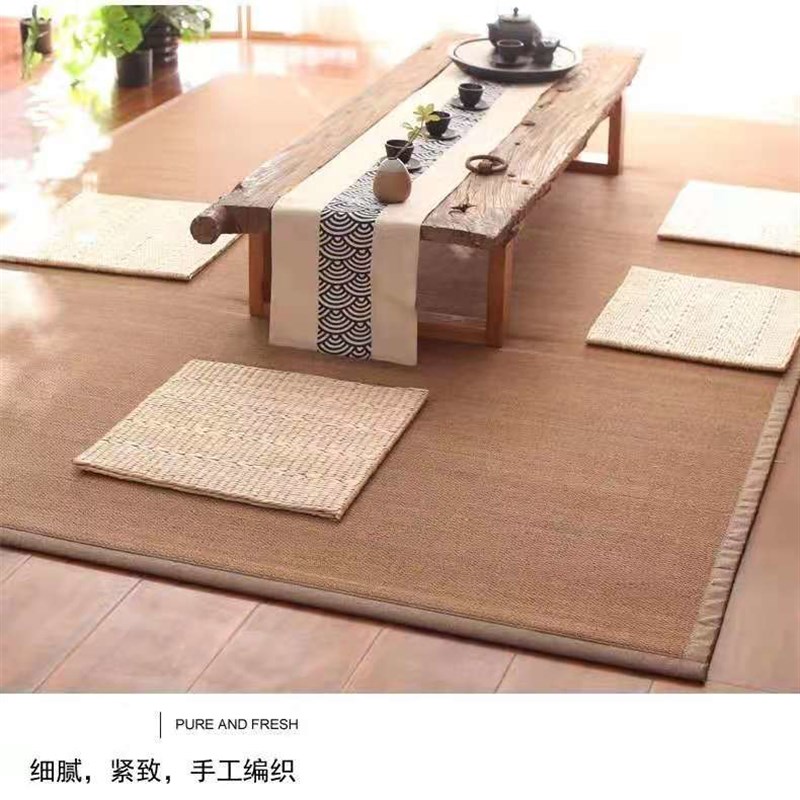 鸿恩草编蒲团打坐垫喝茶加厚户外拜佛养生治褥疮