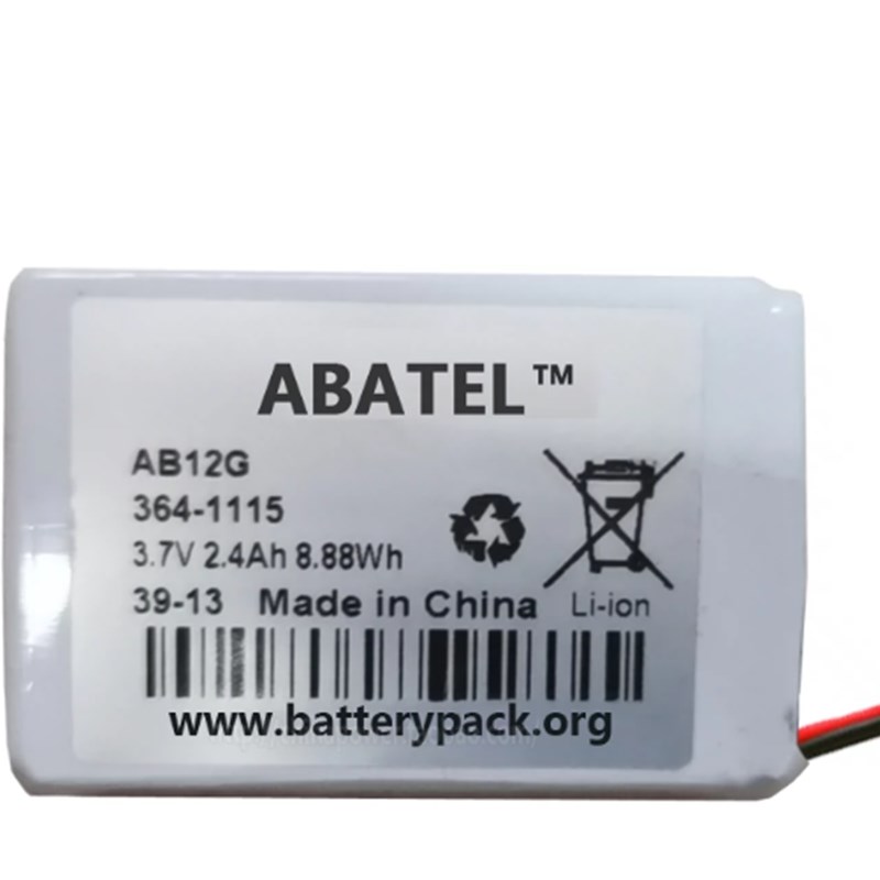ABATEL AB12G 364-1115 3.7V 2.4Ah 8.88Wh 全新可充电电池组