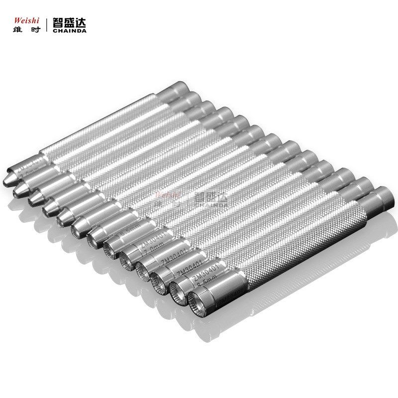 钟表工具全钢的索拆装手表把头拿手表上链上发条工具拆卸把头