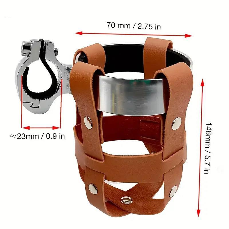 自行车车载水杯架电动车山地车单车车把通用水壶架放奶茶咖啡杯托