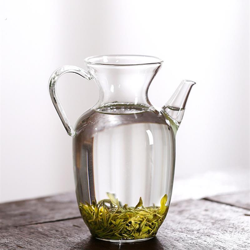 仿宋玻璃茶壶耐高温泡绿茶专用壶过滤泡茶器小号冷泡茶器执壶茶具