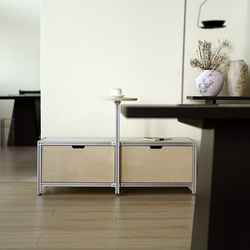 铝型材海洋板餐厅桌椅组合奶茶店咖啡厅甜品店吧台桌椅组合一体式,商业/办公家具,商用餐椅,淘宝优惠券,粉丝福利购,淘宝优惠卷