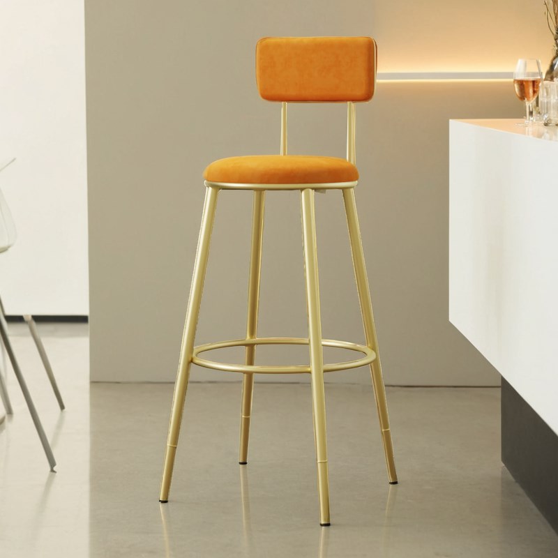 椅子高椅吧椅吧台玄关高脚凳餐厅家居阳台吧台椅高脚金属高凳子椅
