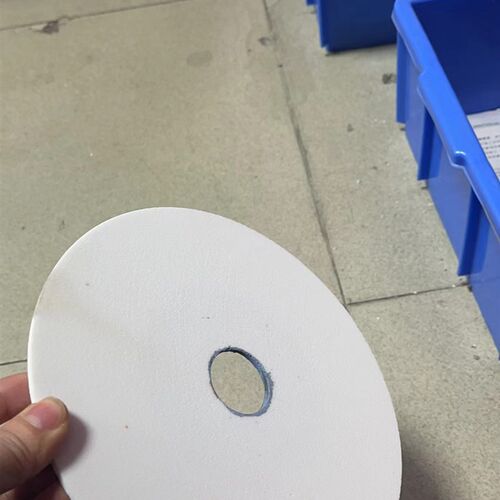 白刚玉砂l轮开孔器钻头开刃