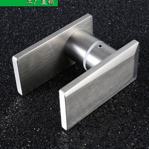 水沐悠L4E玻璃门淋浴房拉手把手镜光不锈钢 N304浴室门拉手好品质