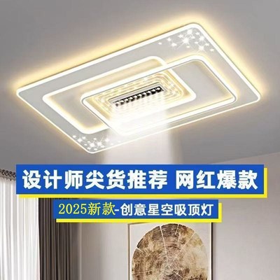 客厅灯现代简约大气2025新款轻奢高级感高端大气上档次独特大灯具