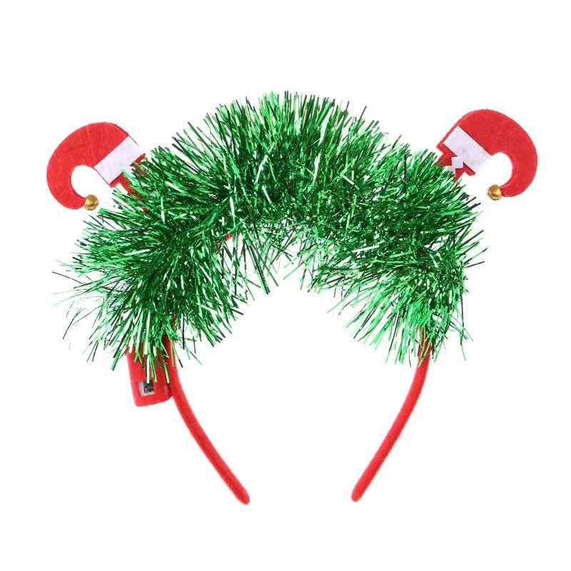 Christmas Hairband Luminous Crutch HeHadband Christmas Tree