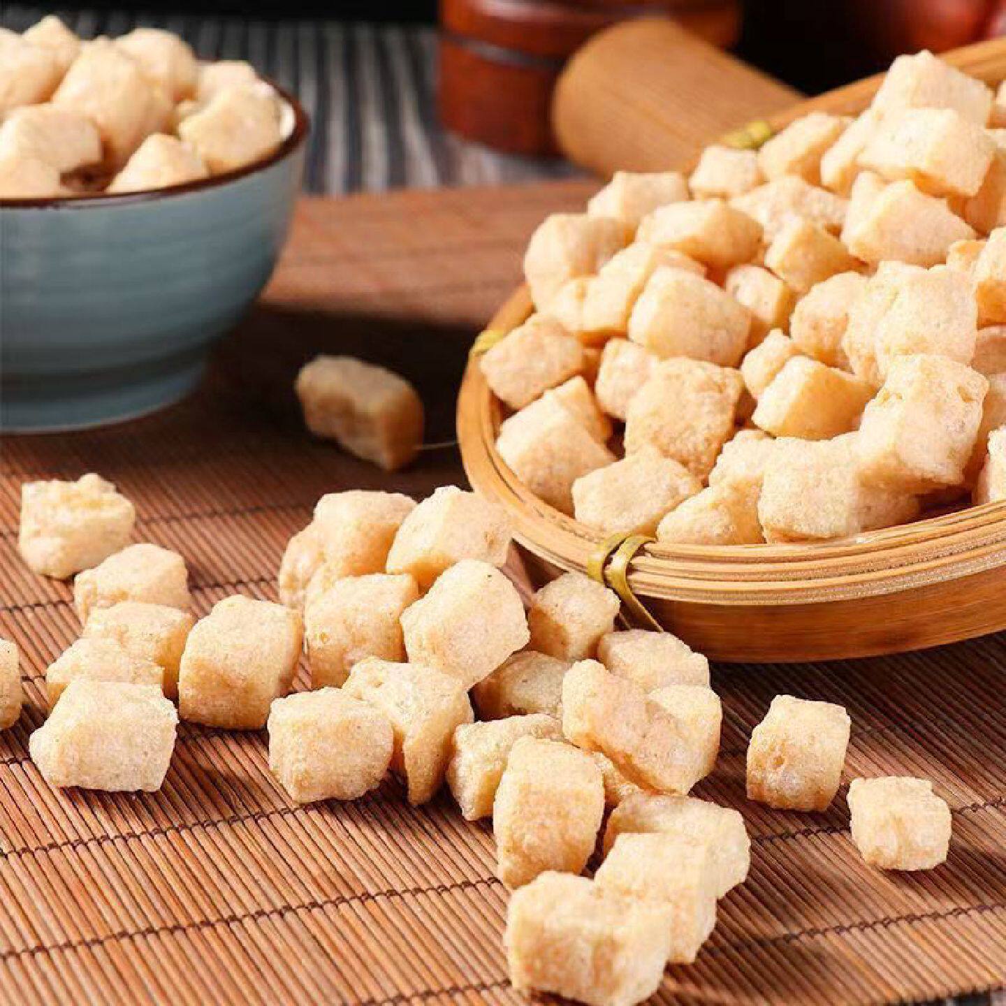 潮汕特产香腐豆腐粒粿汁皮咸豆干香腐粒豆制品豆腐干砂锅粥煮粥