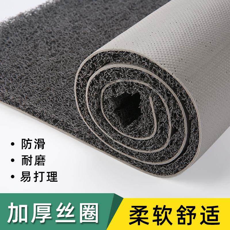 汽车脚垫自由裁剪通用易清洗可自剪单片个主副驾驶车防水加厚丝圈
