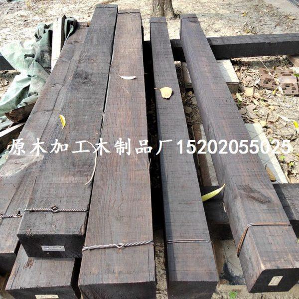 油浸枕木 铁路枕木 矿用枕木新枕木备垫木景观绿化园林铺路防腐木