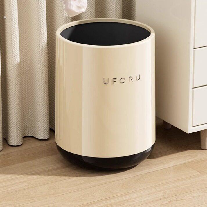 垃圾桶家用2025新款室内卧室大号大容量简约客厅创意轻奢高颜值