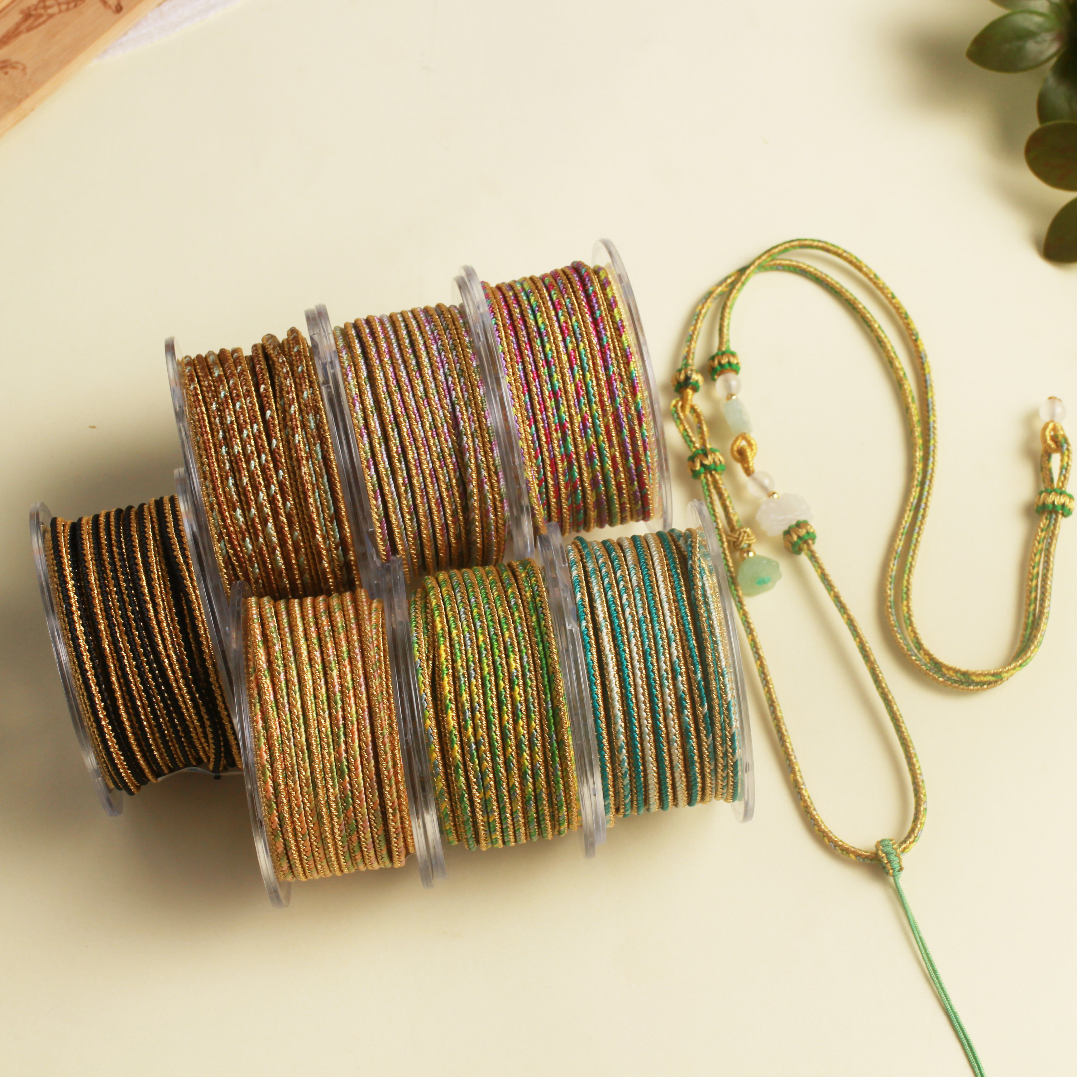 高端抽线盒装如意绳2.5mm编织绳