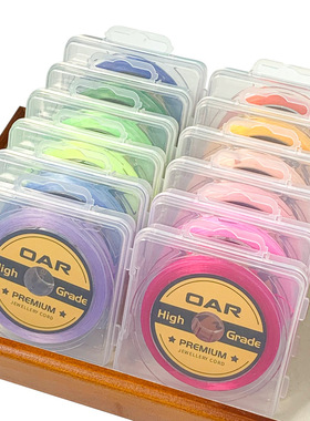 新品 防氧化盒装高端手串绳弹力绳 扁丝串珠水晶线穿珠子专用耐磨