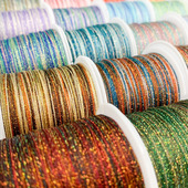 星空段染6股股线小卷手工编织手链项链diy立体回纹手绳端午五彩绳