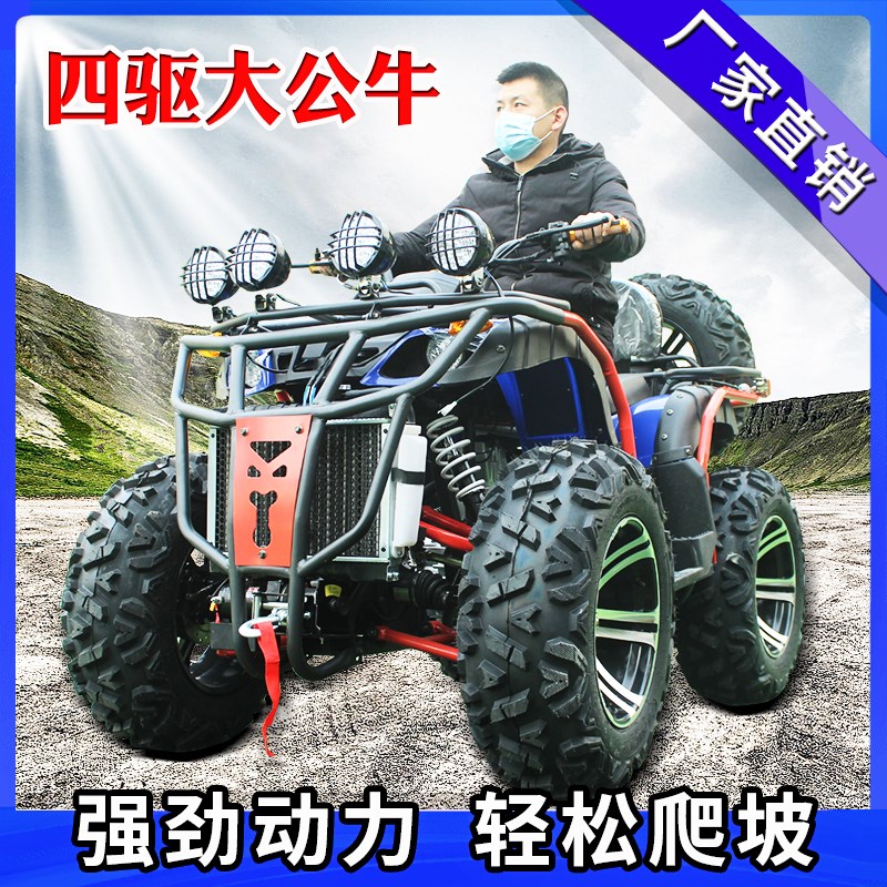 级变速四驱冷场地地农用宗申沙滩车四轮轴传动全地形