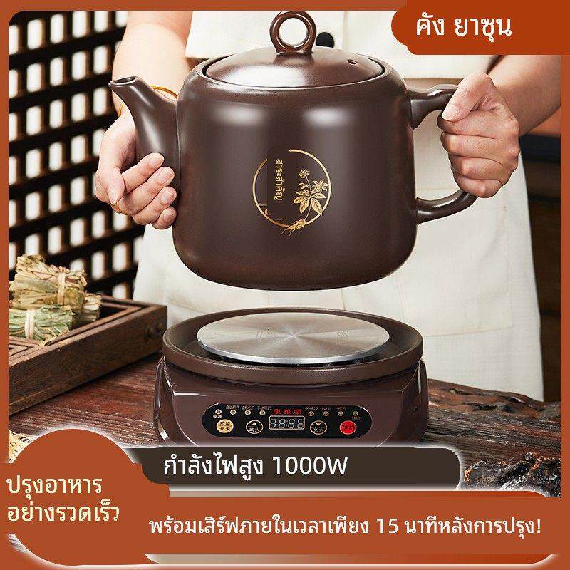 康雅顺1000w煎药壶家用煎中医电煮砂锅紫砂煲熬药罐全自动中药壶