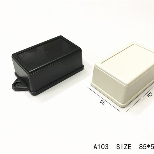 厂家直销塑料壳体电子外壳接线模块ABS公模传感器盒A103 85x55x35