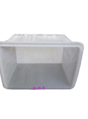 【】50-90-120-200-00-400L水箱环保型白色食品周转箱衣物