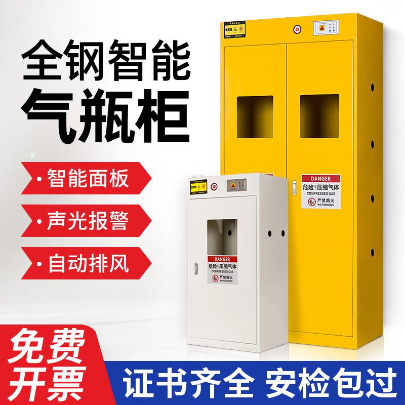 消防气瓶安全柜实验室防爆柜乙炔氮气氢气气体储存柜煤气罐存放柜