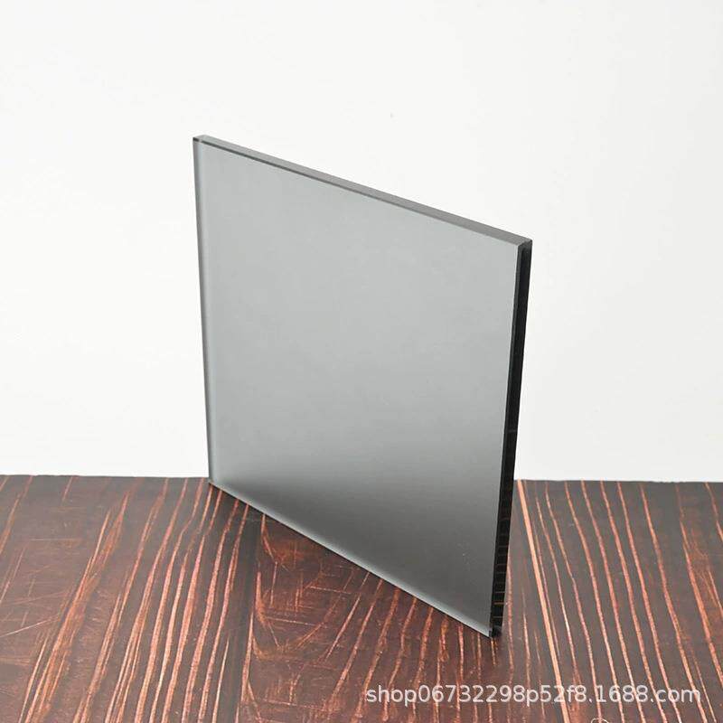 加工定制圆形灰玻油砂淋浴房隔断夹胶玻璃异形双层中空钢化玻璃