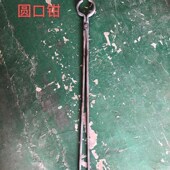 手工锻打铝棒铁钳圆口钳扁口钳夹料钳加长加粗耐高温火钳挤压配件