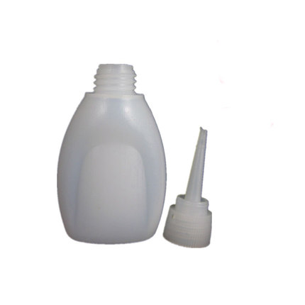 502胶水瓶子 空瓶 装胶水瓶502塑料瓶 H401空瓶 防堵瓶 20克胶
