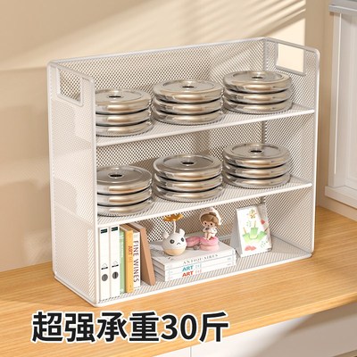桌面置物架多层收纳架办公桌上书架分层架办公室工位整理神器台面