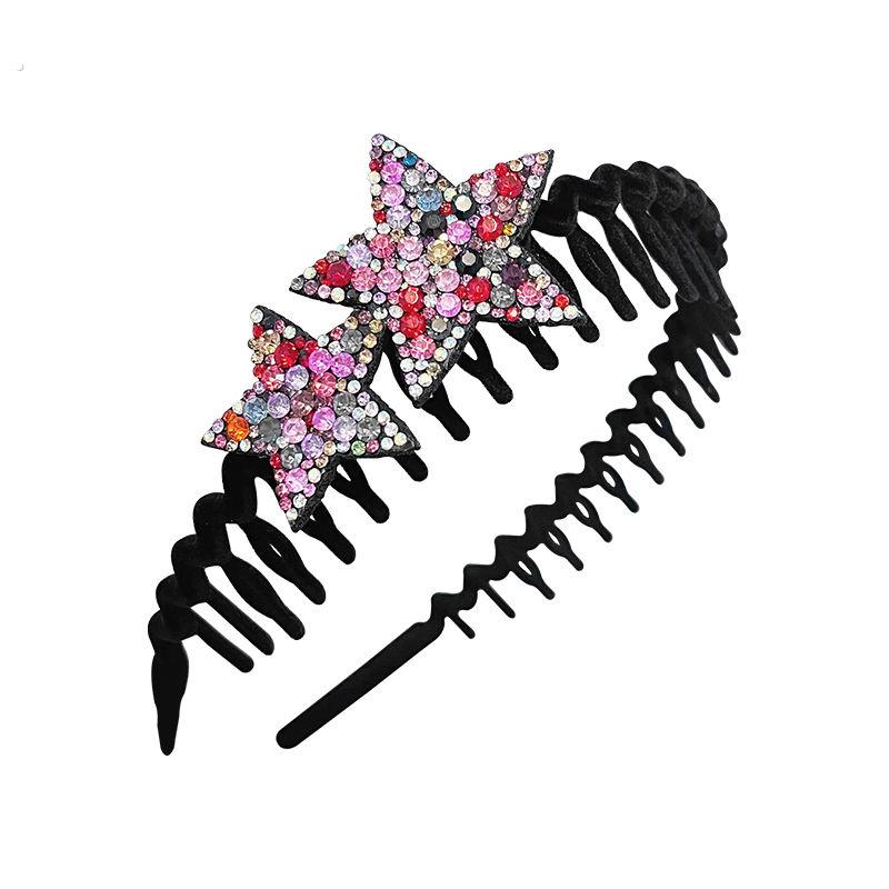 发箍女2023新款洗脸带齿防滑发窟头饰压发捆刘海碎发整理神器头箍