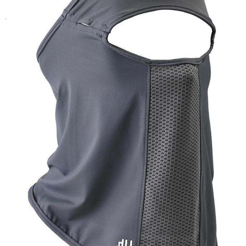 UPF脸基尼额头防晒面罩薄款透气运动遮脸耳朵护颈防紫外线戴眼镜