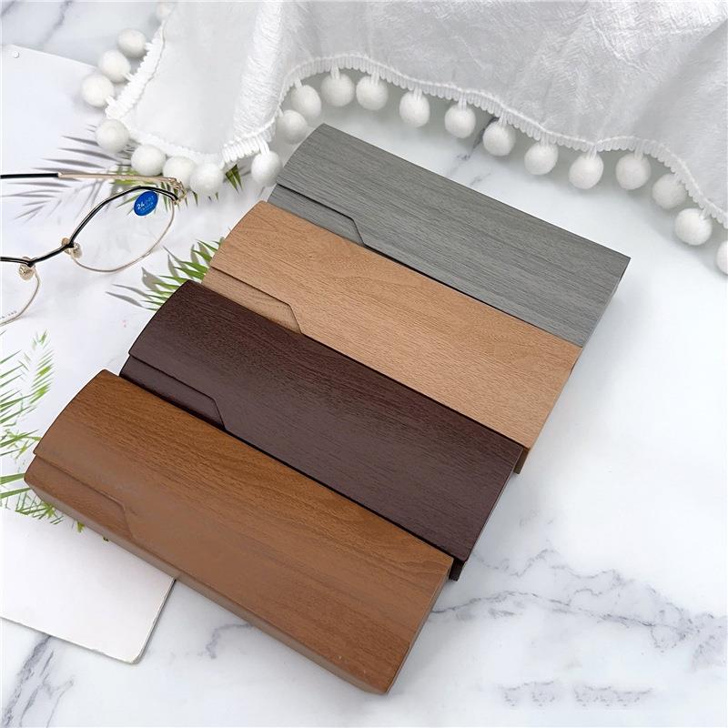 高级感覆古清新光学近视儿童老花镜眼镜盒铁盒ins批 发眼镜盒