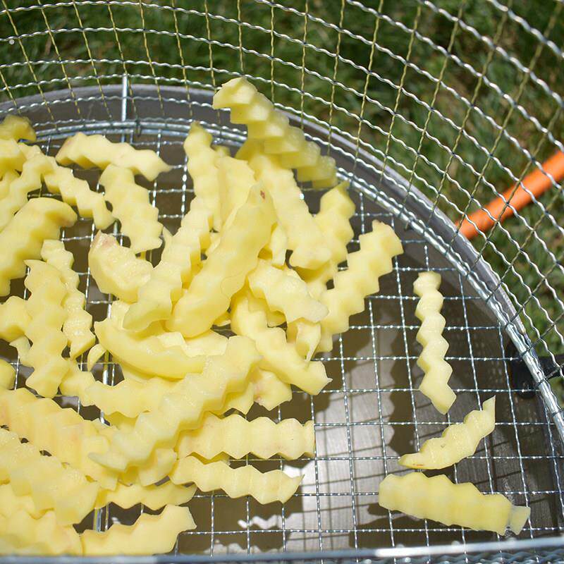 不锈钢滴沥油架网篮沥油神器锅边控油架器漏网商用炸串锅篮隔油网