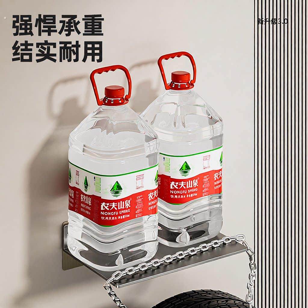 投影仪壁挂支架免打孔投影仪支架上墙置物架壁挂路由器放置架机顶