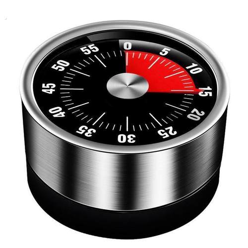 机械厨房计时器迷你家用烹饪新款磁吸可视学习自律提醒器定时器