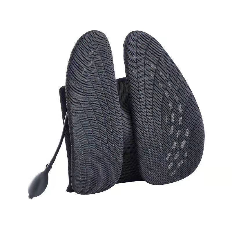 汽车腰靠腰枕记忆棉腰垫靠背护腰腰部支撑靠垫车用座椅头枕套装