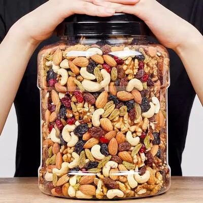 坚果混合每日仁散装罐腰什
