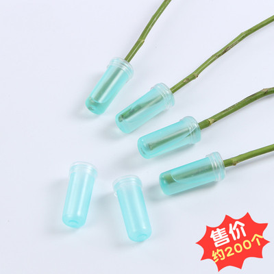 储水管洋兰管鲜花保鲜营养管吸扣带吸盘储存液管蓄水管花店养花管