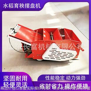 水稻育秧摆盘机自动电动汽油抛秧稻谷大棚覆土一体育苗秧盘播种机