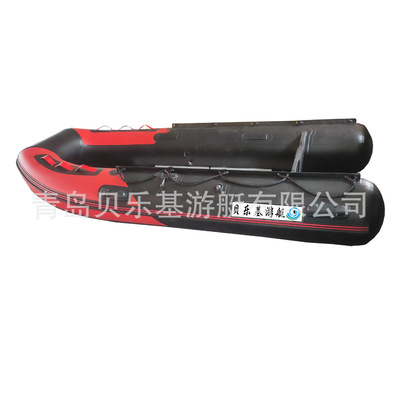 ME300橡皮艇拉丝加厚耐磨充气船冲锋舟便携式路亚钓鱼船厂家直营