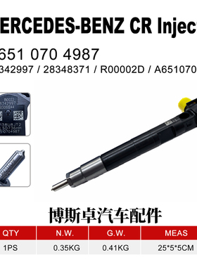 A6510704987适用德尔福喷油器28342997/28348371/R00002D