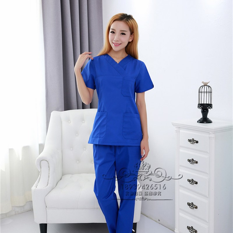 手术衣洗手衣裤手术服短袖分体套装医生护士工作服刷手隔离衣男女