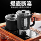 全自动底部上水电热烧水壶玻璃嵌入式 功夫茶具台一体泡茶专用套装