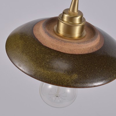 PTLIFE平田餐厅灯吊灯日式复古餐桌小吧台民宿茶室创意柴窑陶瓷灯