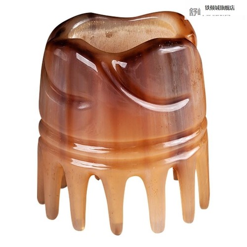 厂牦洗半桶家发洗头梳牛背筒梳宽密齿头刮部摩梳按角角